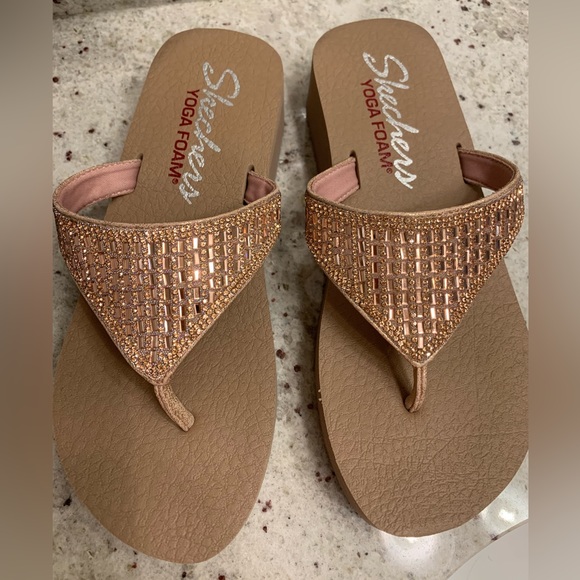 Skechers Shoes Skechers Yoga Foam Flip Flops Poshmark